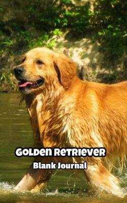 Book cover for Golden Retriever Blank Journal