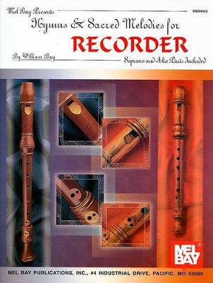 Book cover for Hymns and Sacred Melodies For Recorder