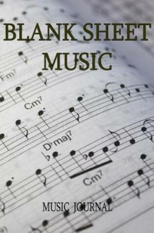 Cover of Blank Sheet Music