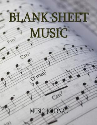 Book cover for Blank Sheet Music