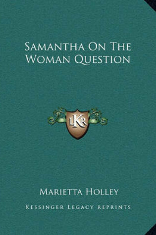 Cover of Samantha On The Woman Question