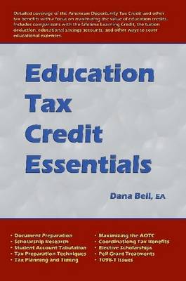 Book cover for Education Tax Credit Essentials