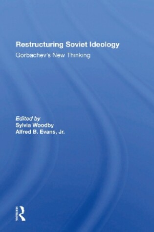 Cover of Restructuring Soviet Ideology