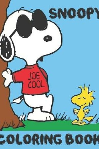 Cover of Snoopy JOE COOL Coloring Book