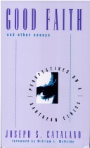 Cover of Good Faith and Other Essays