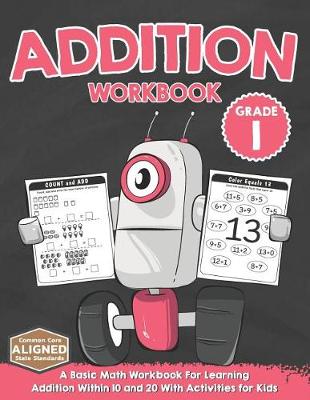 Book cover for Addition Workbook Grade 1