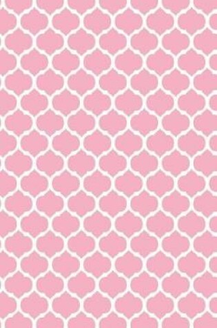 Cover of Moroccan Trellis - Pale Pink 101 - Lined Notebook With Margins 5x8
