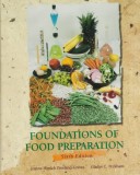 Book cover for Foundations of Food Preparation