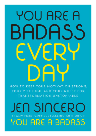 Book cover for You Are a Badass Every Day