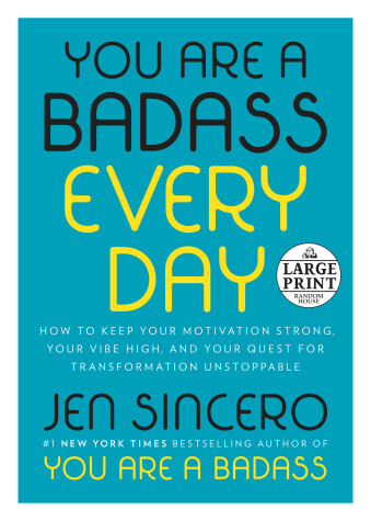 Book cover for You Are a Badass Every Day