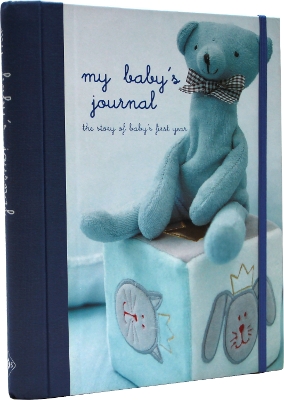 Book cover for My Baby's Journal (Blue)