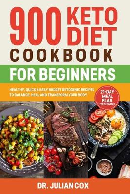 Book cover for 900 Keto Diet Cookbook for Beginners