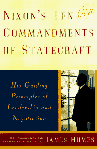 Book cover for Nixon's Ten Commandments of Statecraft