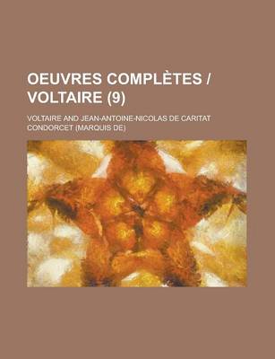 Book cover for Oeuvres Completes - Voltaire (9 )