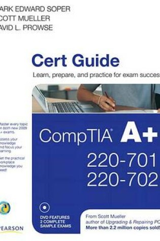 Cover of Comptia A] Cert Guide 220[701 and 220[702