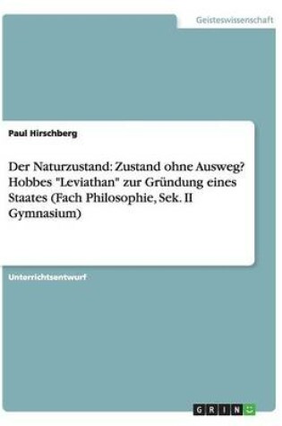 Cover of Der Naturzustand