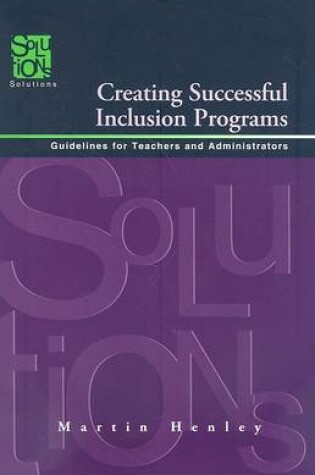 Cover of Creating Successful Inclusion Programs