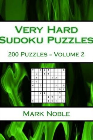 Cover of Very Hard Sudoku Puzzles Volume 2