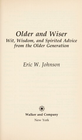 Cover of Older and Wiser