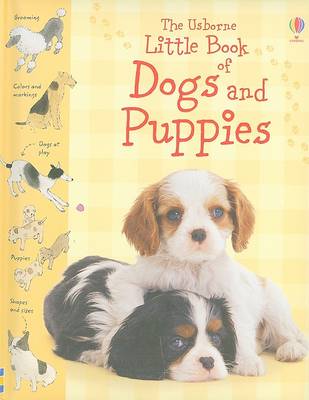 Book cover for The Usborne Little Book of Dogs and Puppies