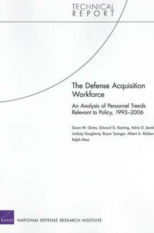 Cover of The Defense Acquisition Workforce