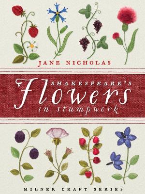 Book cover for Shakespeare's Flowers in Stumpwork