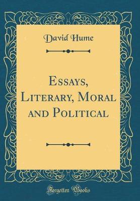 Book cover for Essays, Literary, Moral and Political (Classic Reprint)