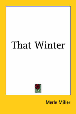 Book cover for That Winter