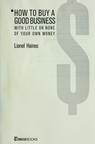 Cover of How to Buy a Business with Lit