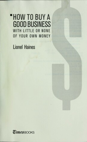 Cover of How to Buy a Business with Lit