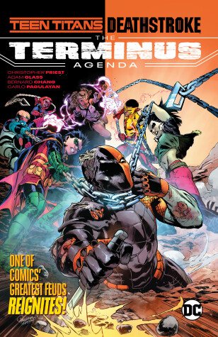 Book cover for Teen Titans/Deathstroke: The Terminus Agenda