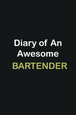 Cover of Diary of an awesome Bartender