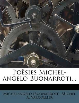 Book cover for Poesies Michel-angelo Buonarroti...