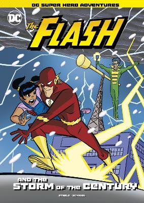 Book cover for The Flash and the Storm of the Century