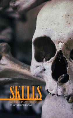 Book cover for Skulls Weekly Planner 2017