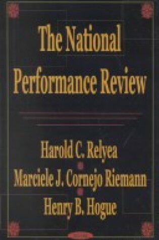 Cover of National Performance Review