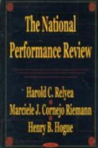 Cover of National Performance Review