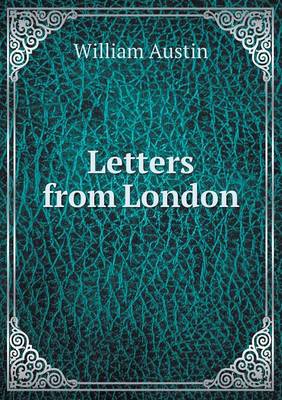 Book cover for Letters from London