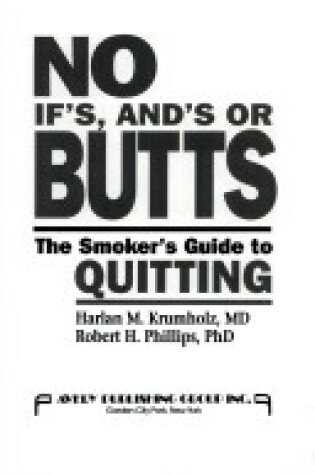 Cover of No If's and's or Butts