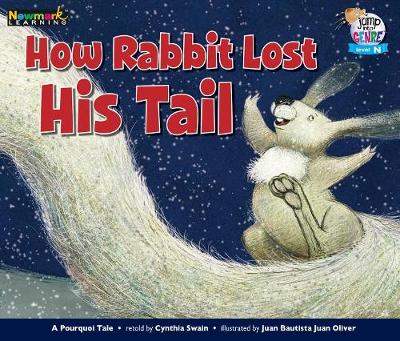 Book cover for How Rabbit Lost His Tail Leveled Text