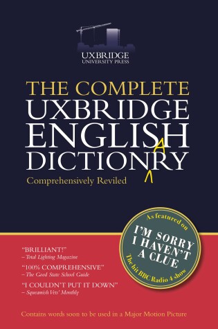 Cover of The Unabridged Uxbridge English Dictionary