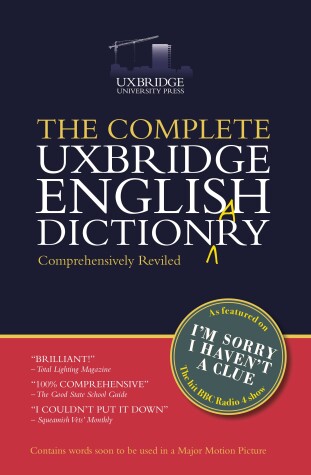 Book cover for The Unabridged Uxbridge English Dictionary