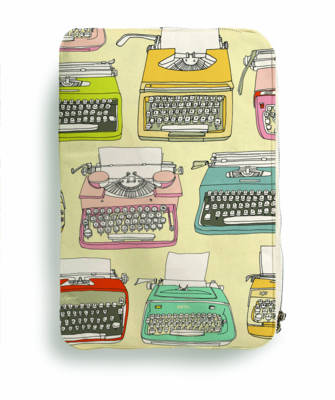 Book cover for Julia Rothman Typewriter iPad Sleeve
