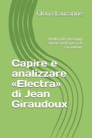 Cover of Capire e analizzare Electra di Jean Giraudoux
