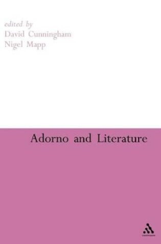 Cover of Adorno and Literature