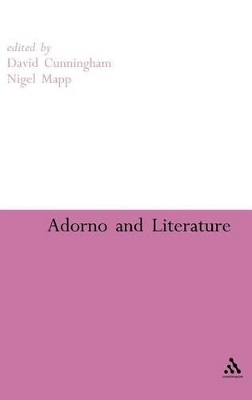 Book cover for Adorno and Literature