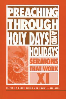 Book cover for Preaching Through Holy Days and Holidays