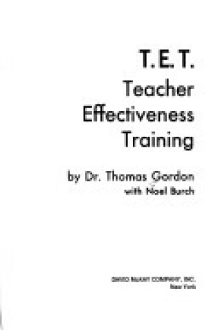 Cover of T.e.t.