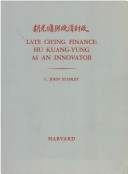 Book cover for Late Ching Finance