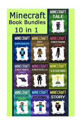 Book cover for Minecraft Book Bundles